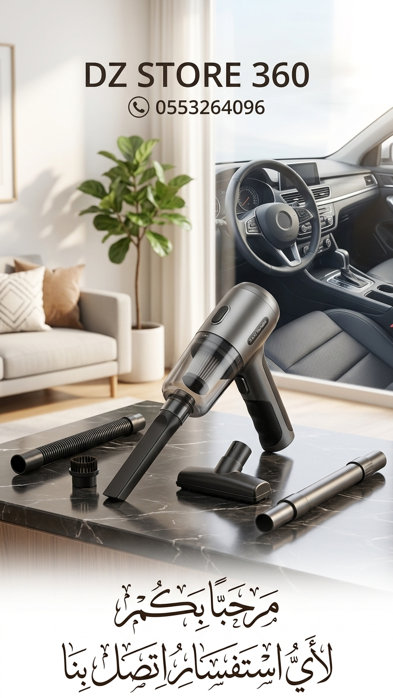 ✨ Smart Vacuum Cleaner Pro – قوة شفط عالية وتنظيف عميق بدون جهد